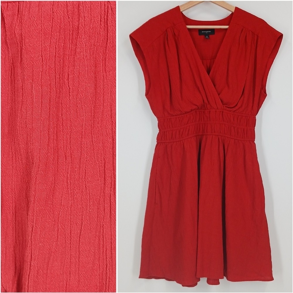 Banana Republic Crinkle Textured Dress